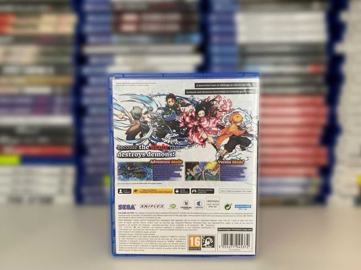 Demon Slayer Kimetsu no Yaiba The Hinokami Chronicles PS5 Много Игр