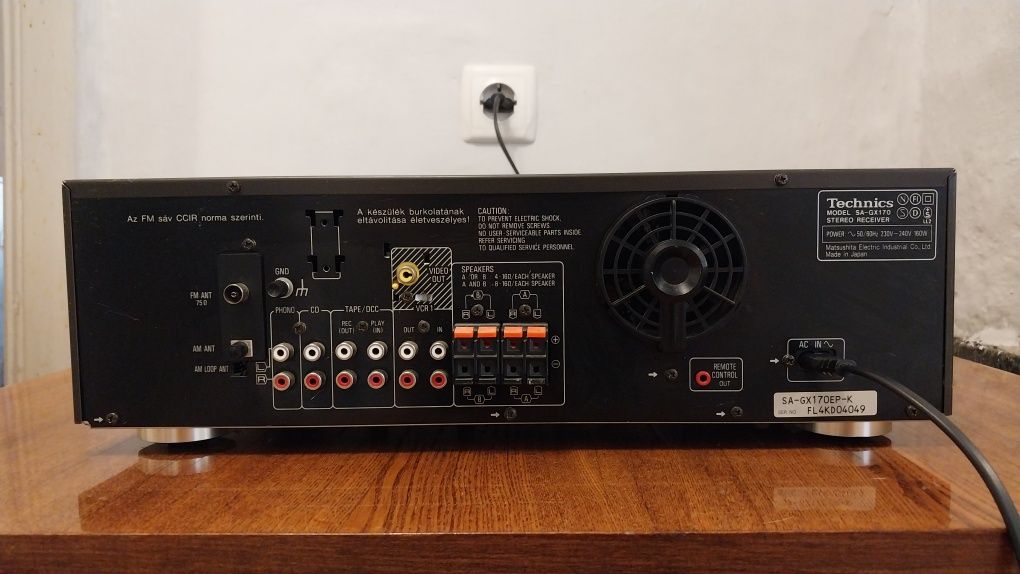 Technics SA-GX170 Hi-Fi стерео-ресивер Made in Japan