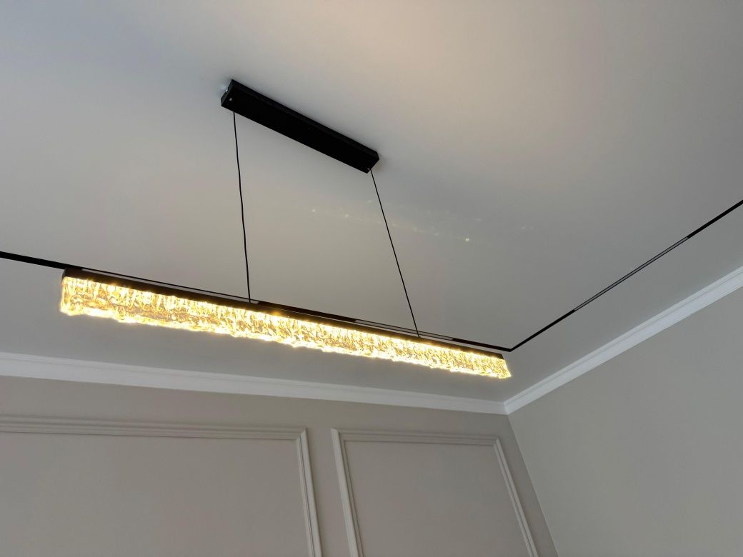 LED-лампа «Ледяные трещины» для гостиной  
*(3 цветовые температуры