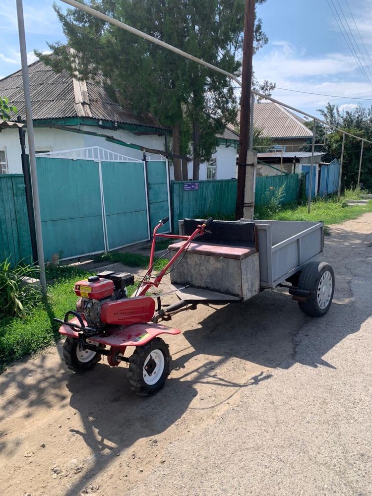 Вспашу огород мотоблоком