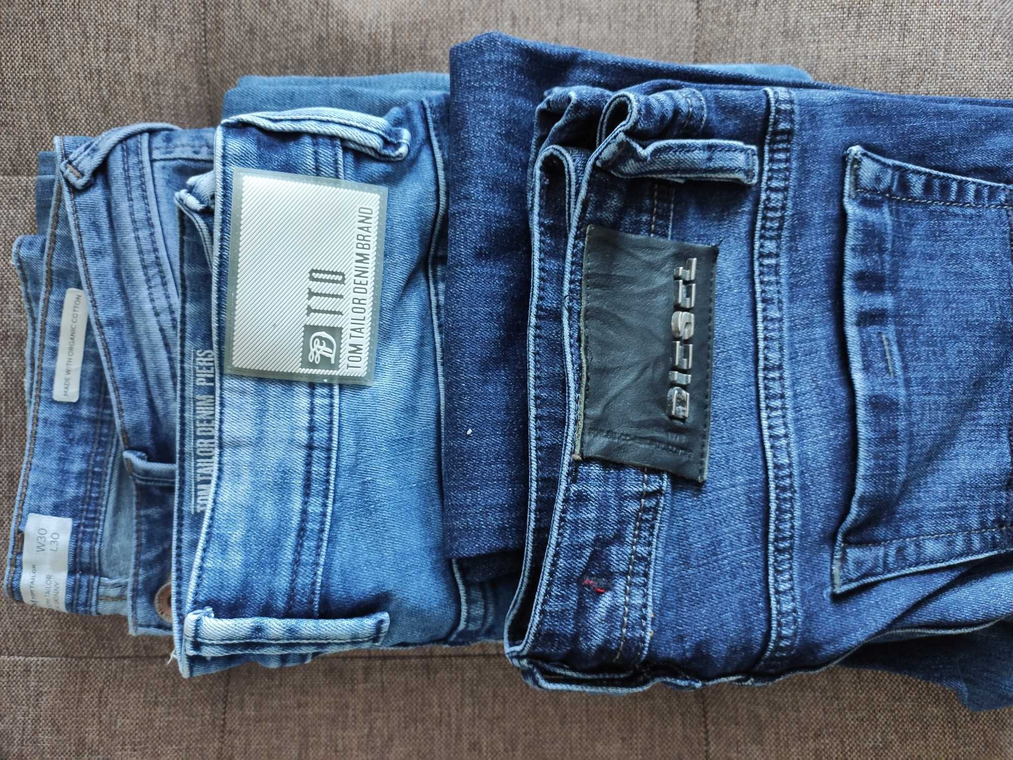 Джинсы Tom Tailor, Diesel, NCS Jeans