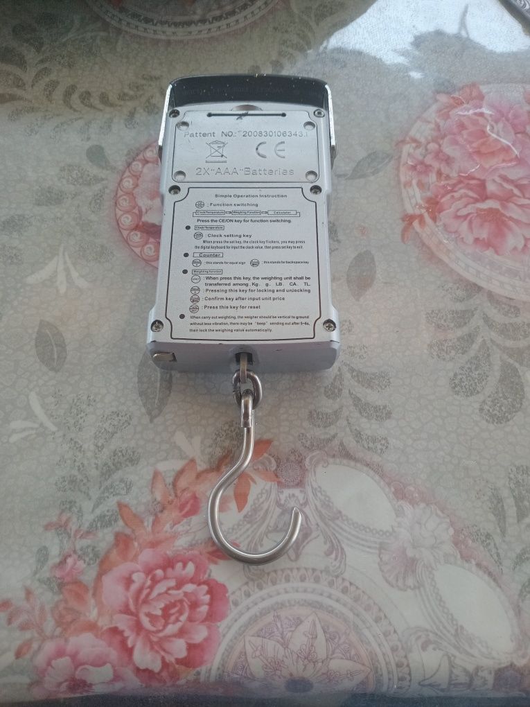3 в 1 Весы, метр, калькулятор