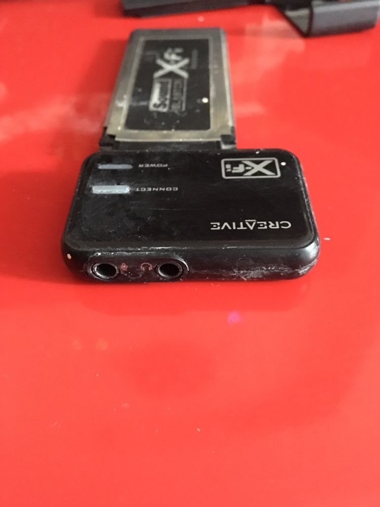 Звуковая карта creative x-fi express card 34 для ноутбука