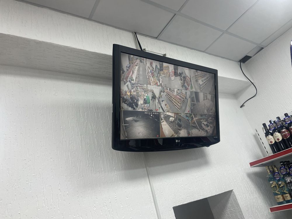 iP камеры монтаж видеонаблюдение установка