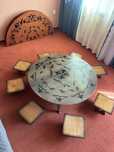Столы новые (круглый, квадратный) чемоданчик складные