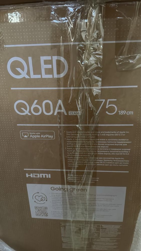 Телевизор samsung 191 см черный