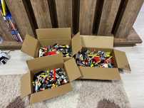 Конструктор лего lego остатки от разных наборов вперемешку 3 коробки