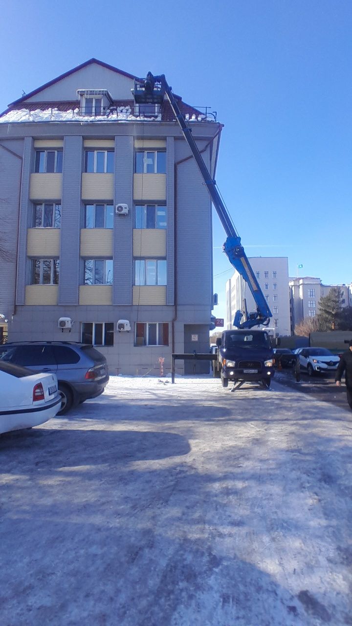 Аренда автовышки караганда. Услуги автовышки. Агп