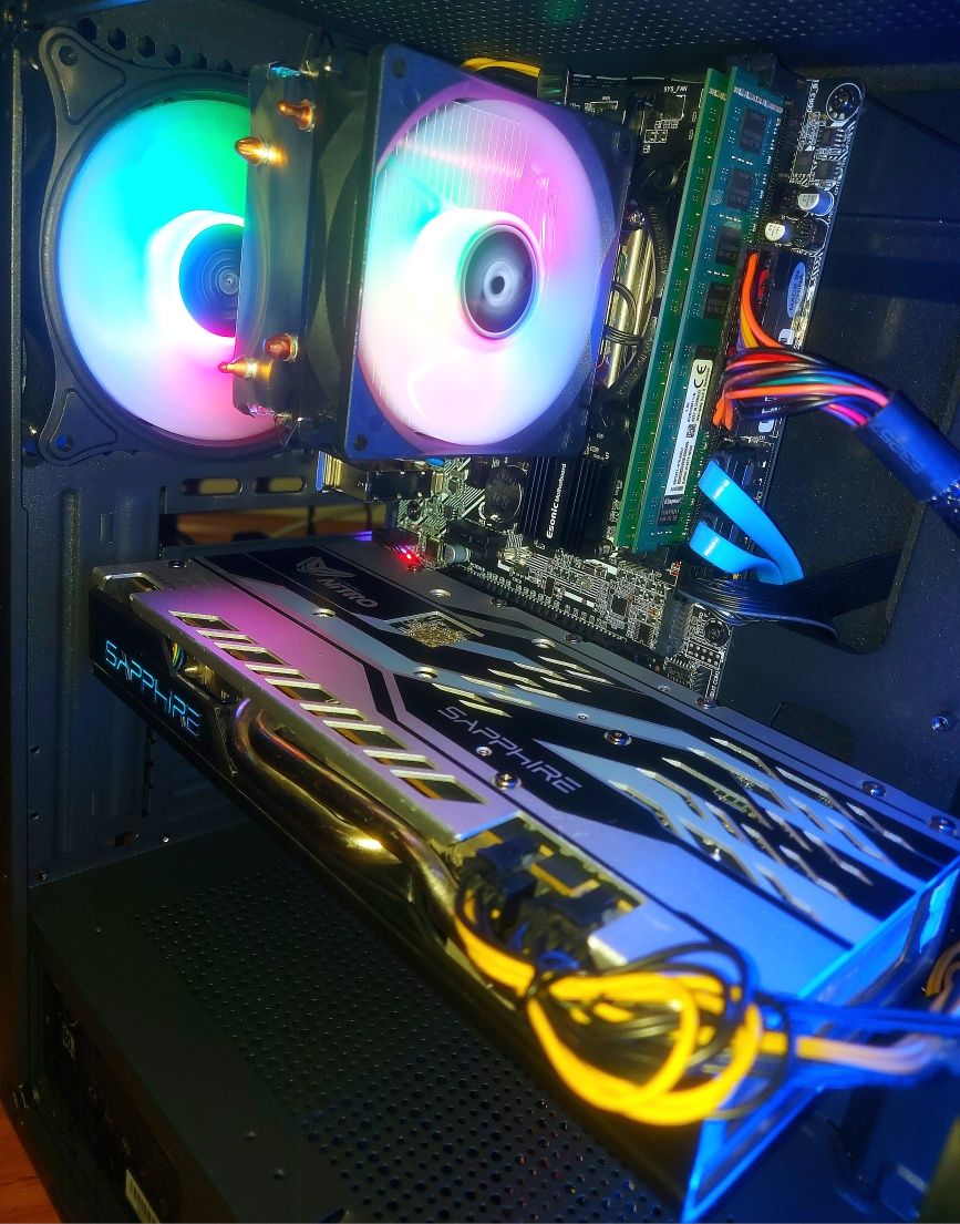 Продам игровой системник i7 3770/rx 580 8gb