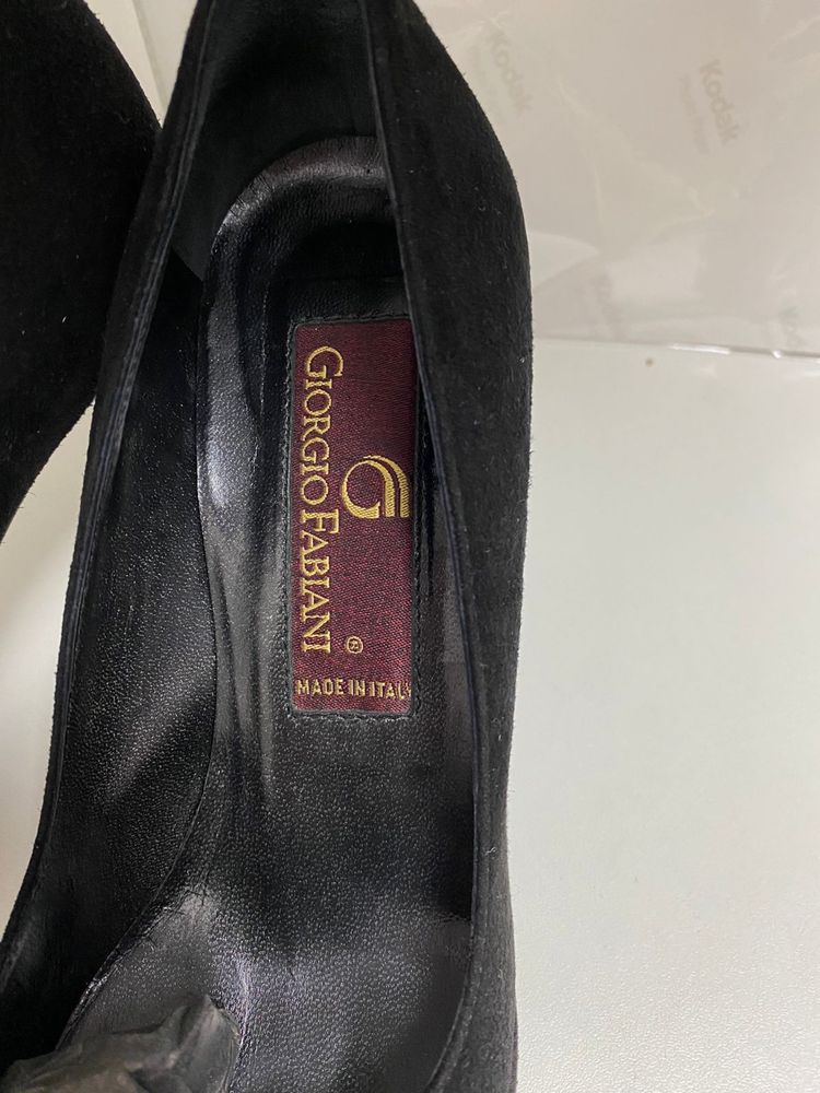 Fabiani туфли женские, кожа и натуральная замша 36