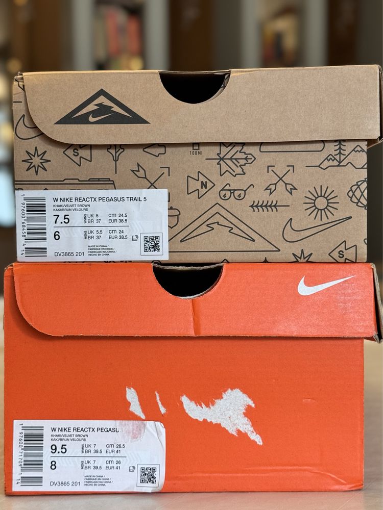 Парные Кроссовки Nike ReactX Pegasus Trail