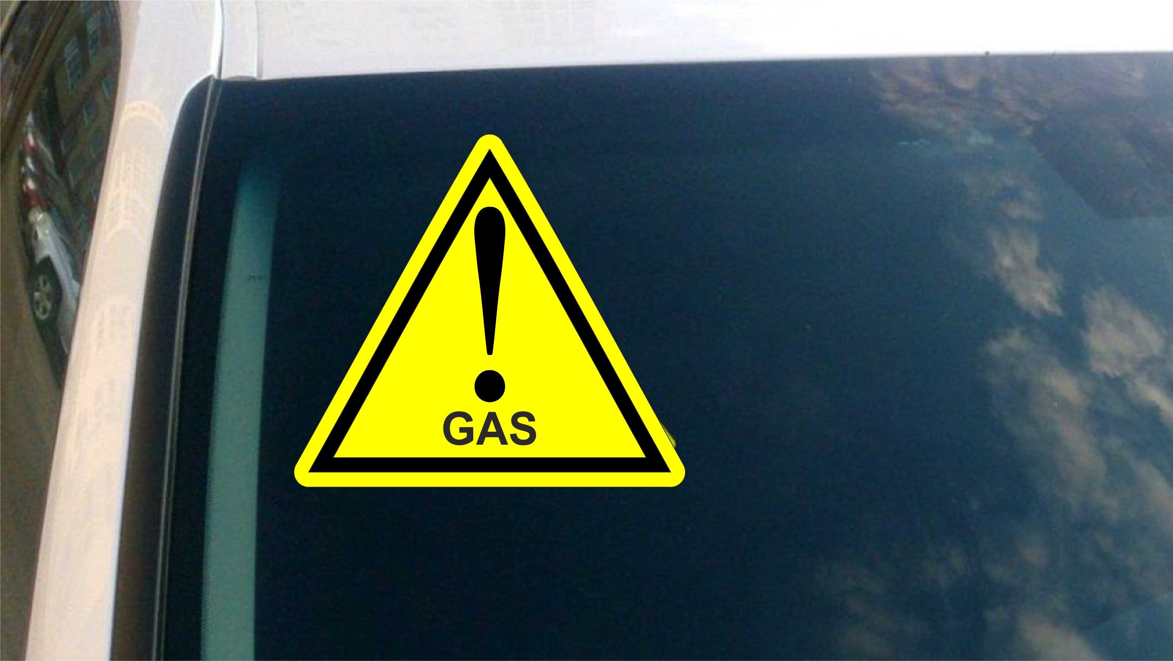 Наклейка ГАЗ на авто
