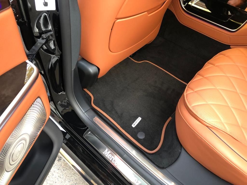 Ворсовые коврики на мерседес w223 w222