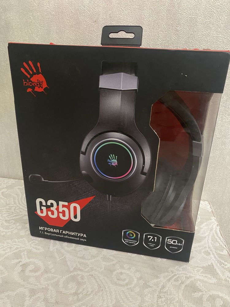 Наушники  A4Tech Bloody G350 гарнитура A4Tech Bloody G350