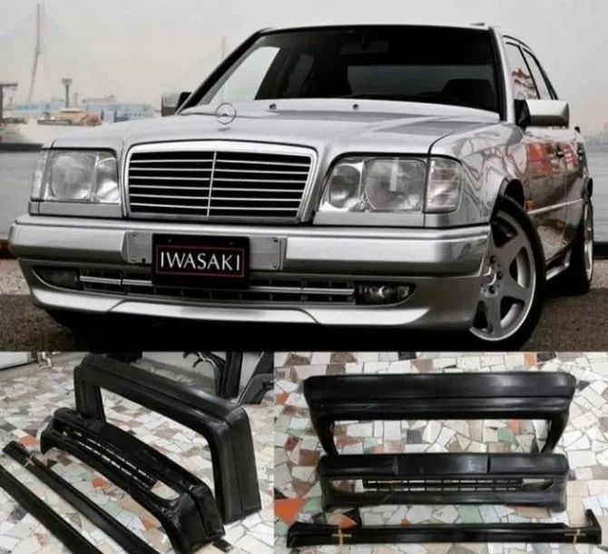 Бампер, пороги на мерседес  124/140/201/202/210/211.