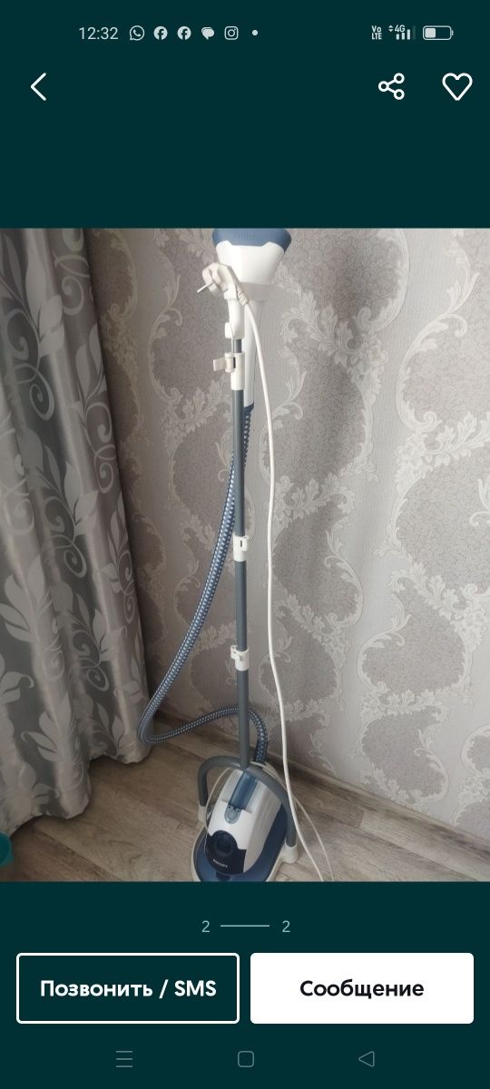Продам паровой утюг фирмы  Филипс