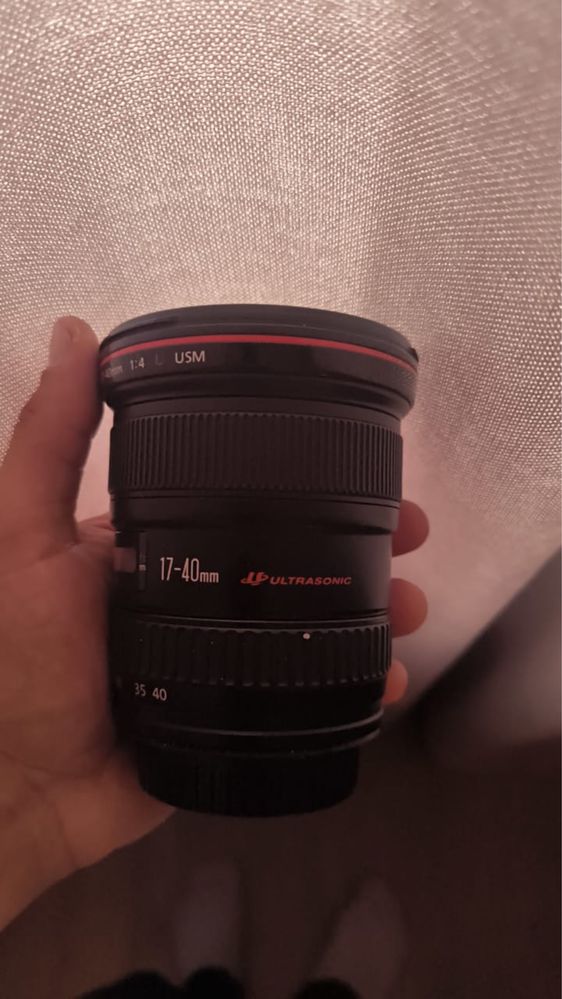 Объектив на Canon 17-40 L f4