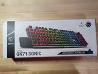 Продам игровую клавиатуру msi +мышь msii