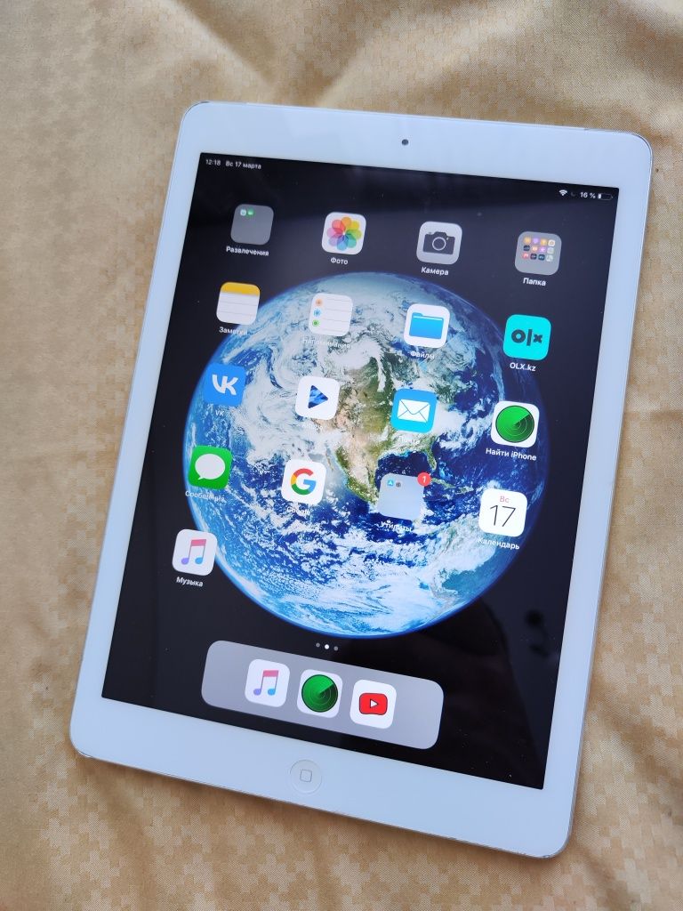 Ipad air в отличном состоянии