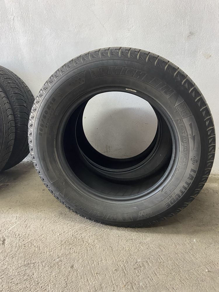 Резина Michelin, 4 баллона. Размер 265/60/18. Стояли на Toyota Prado.