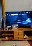 PS 5 2 джойстика 3 игры TV и тумба