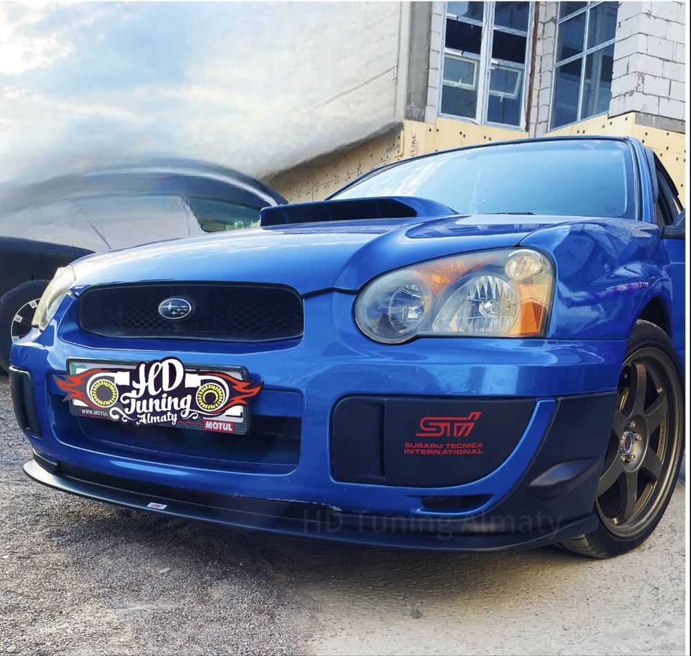 Заглушки туманок в STI бампер Subaru Impreza GDB Конь