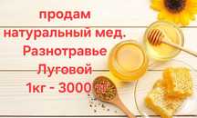 Мед наруральный луговой
