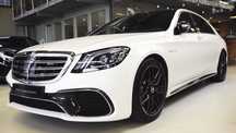 Стекло фар на Mercedes Benz w222
