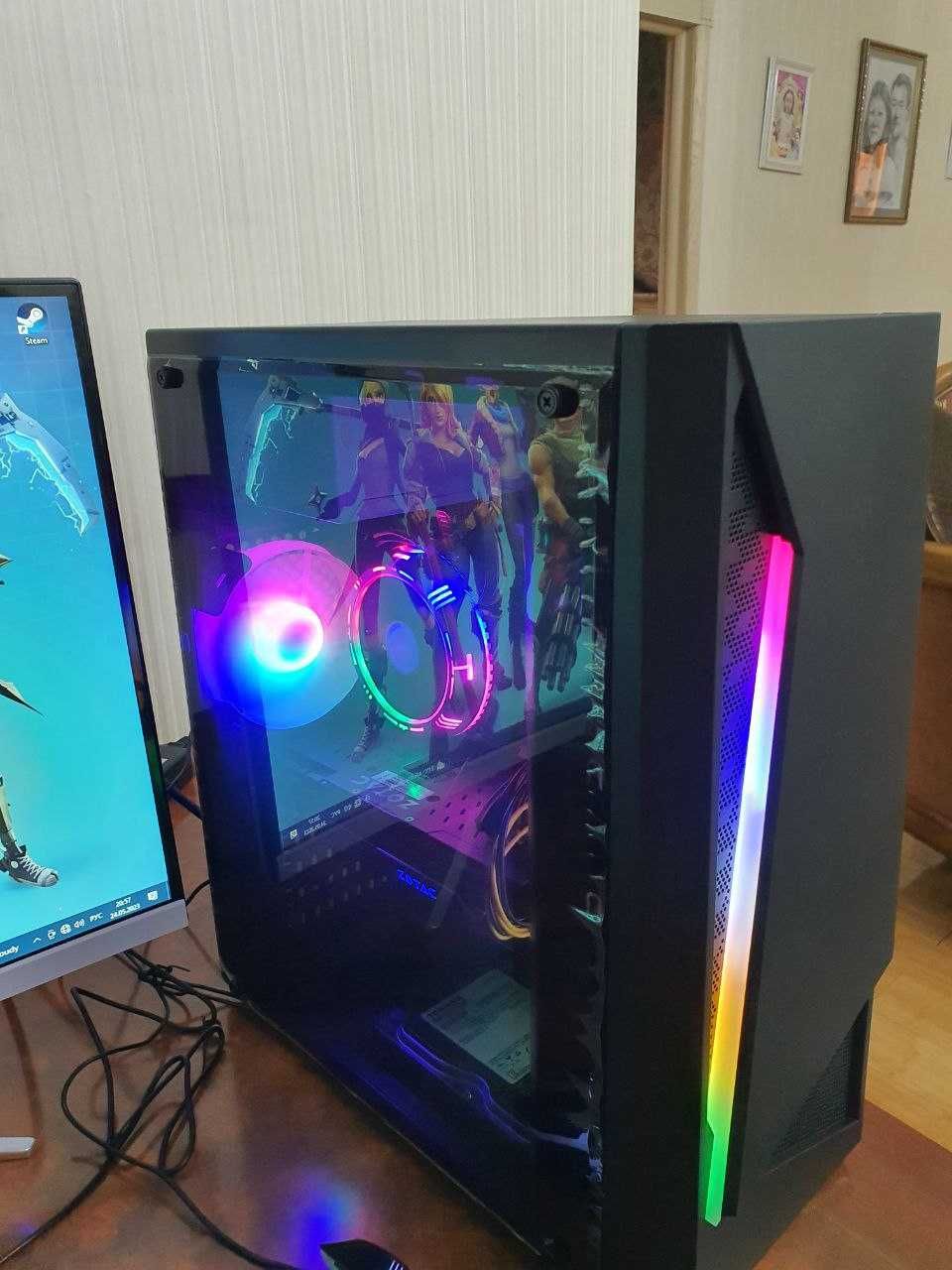 Игровой мощныйКомп-р. Все новое в упаковке. i7/570/8gb/27"мон-р 165Hz