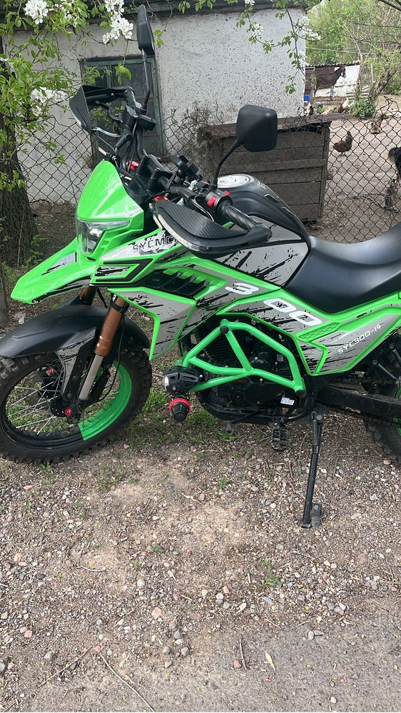 SYM SY300-HK 2024 | Идеал | 300cc эндуро | Пробег 4200км