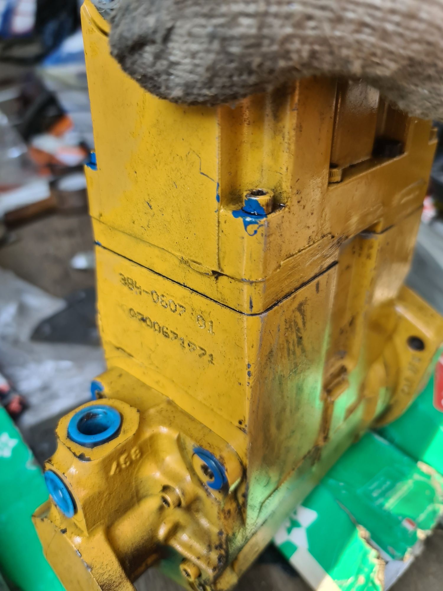 Насос топливный caterpillar c9 с7