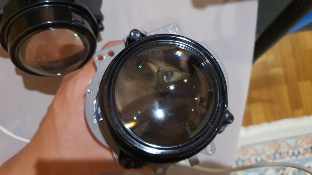 Ксенон линзы с лампой osram xenarc d4s 35w 66440 оригинал на Camry 40