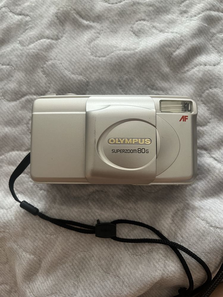 Olympus Superzoom 80G – плёночный фотоаппарат в отличном состоянии