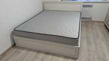 Продам новая двуспальная кровать с новым матрасом 160*200 см, Беларусь