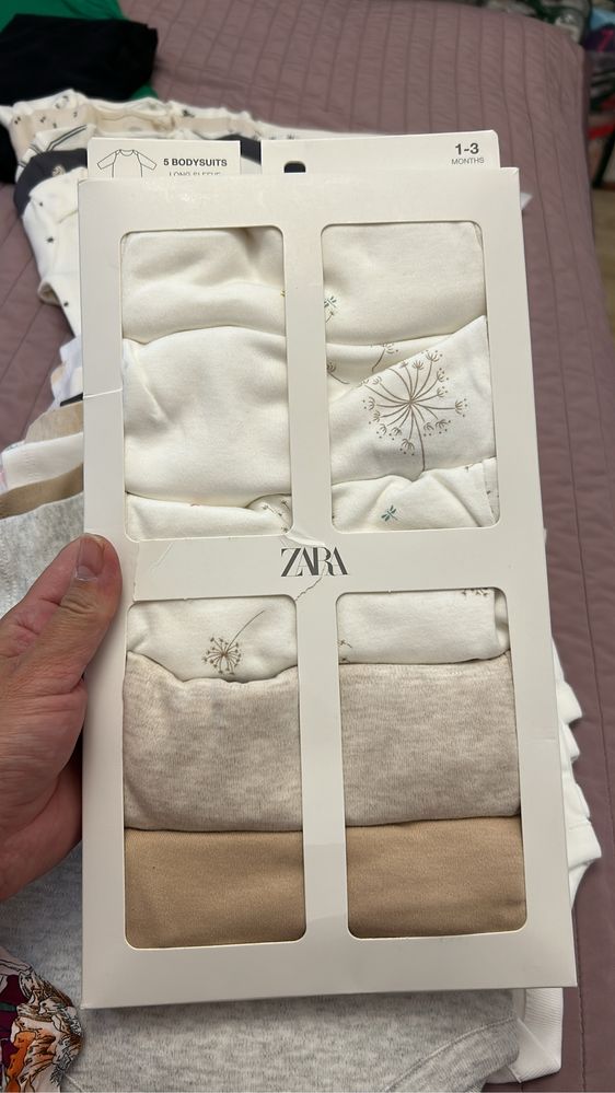 Новые вещи новорожденным от Next Zara