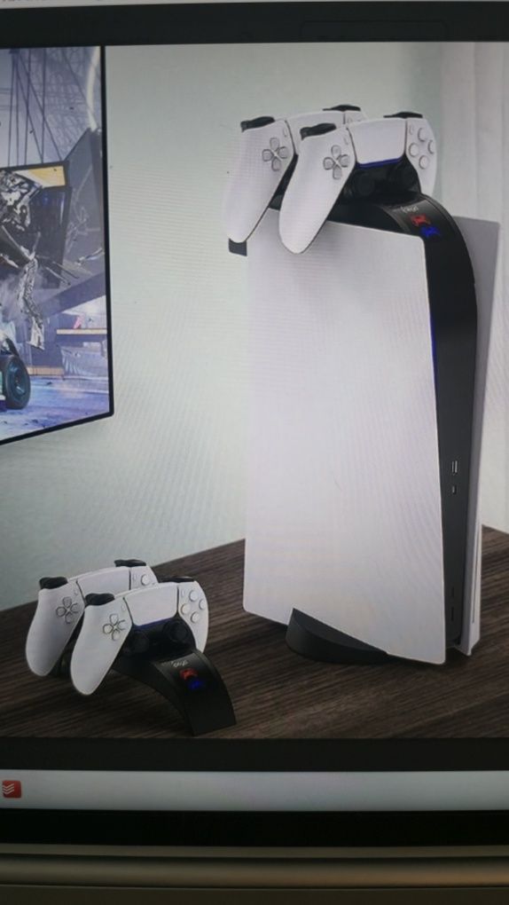 Зарядная док-станция для геймпадов PS5