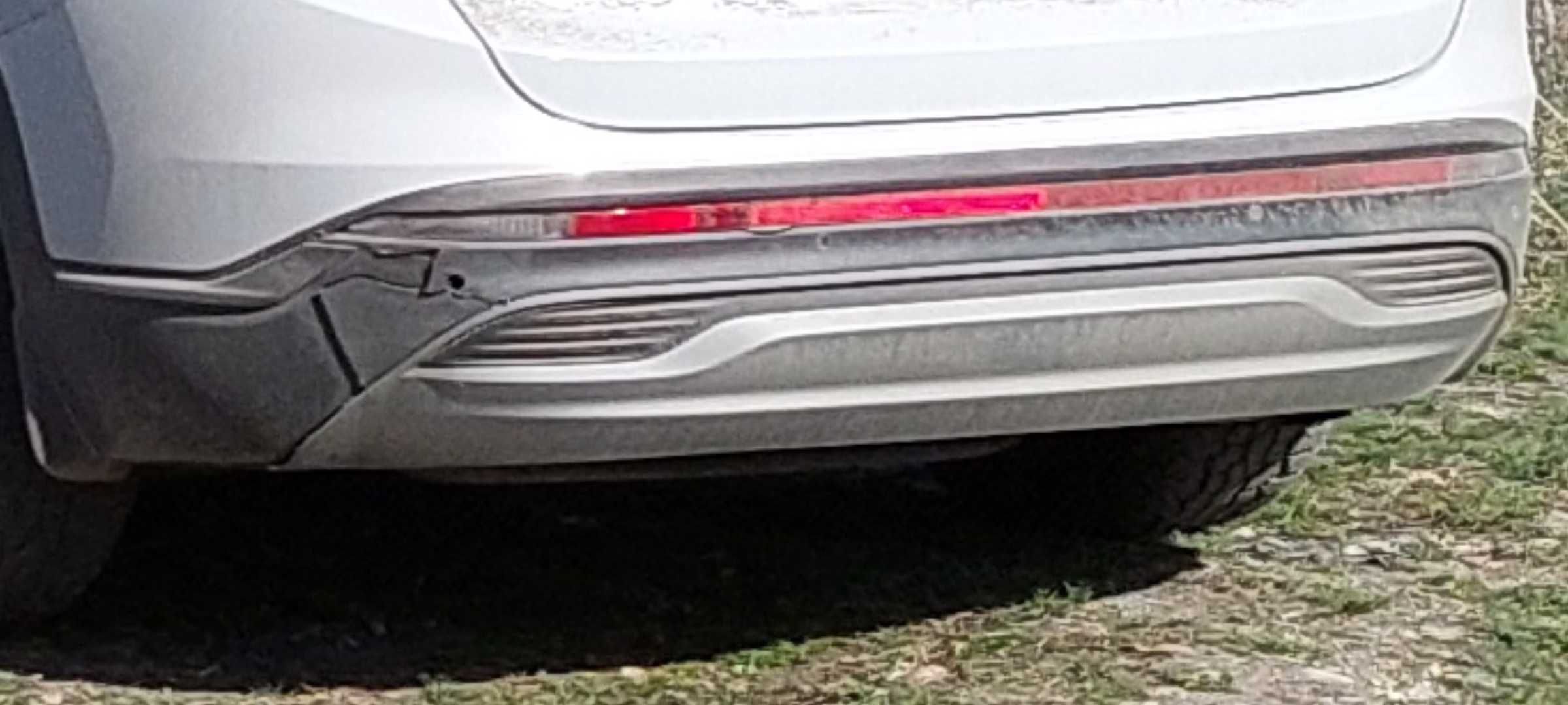 Средняя часть заднего бампера Hyundai Santa Fe 2021-24, 86650-S1500