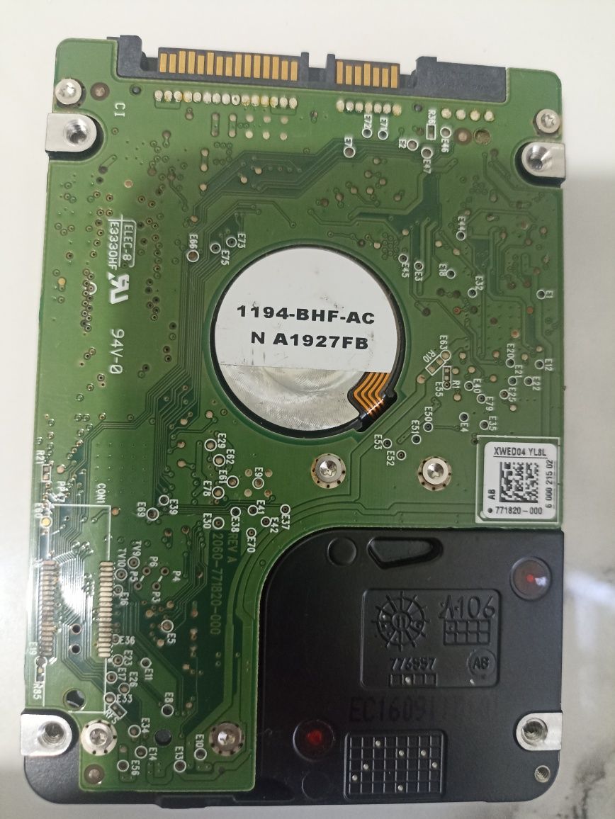 Жёсткий диск WD Scorpio Blue