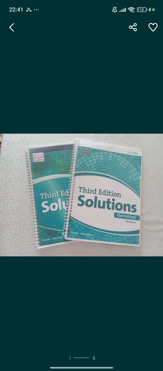 СДЭК,казпочта НЕ ПРИНИМАЮ!! Английский язык. Oxford, Solutions. для по