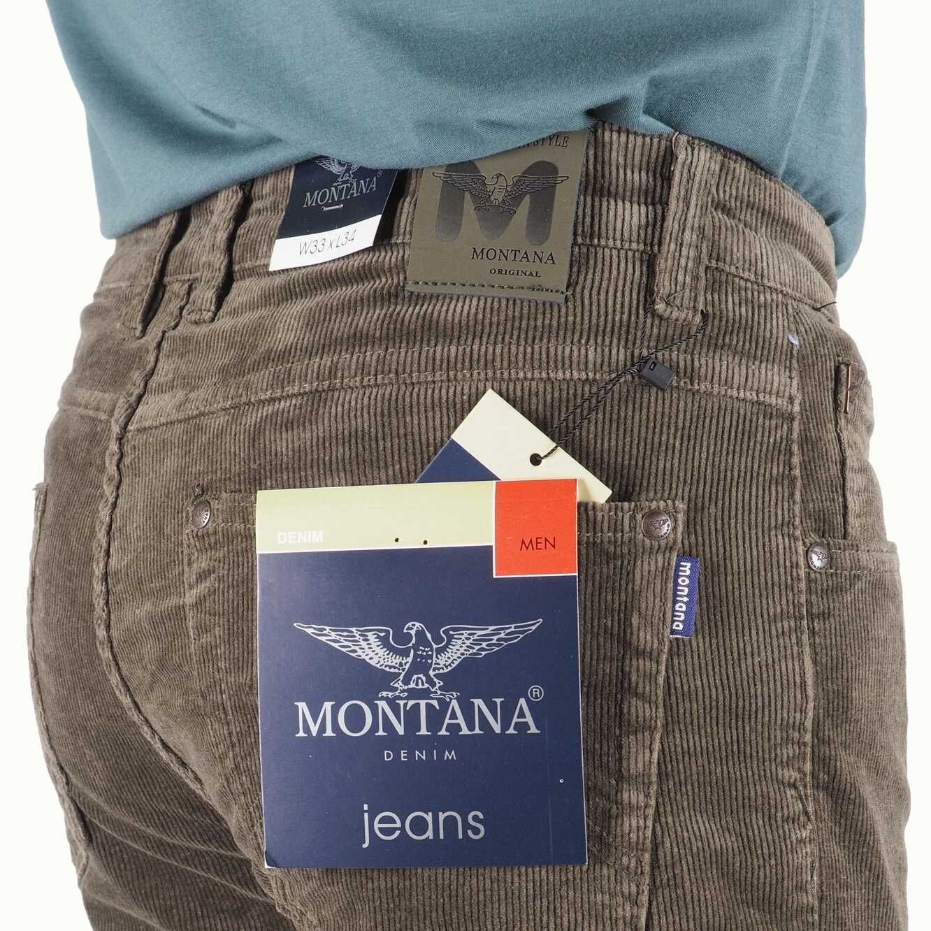Вельветовые джинсы "Montana" (четыре оттенка)