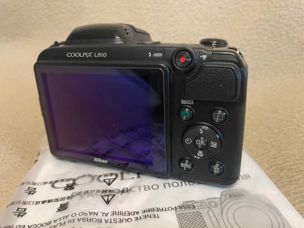 NIKON Coolpix L810 новый в коробке с 26 кратным зумом