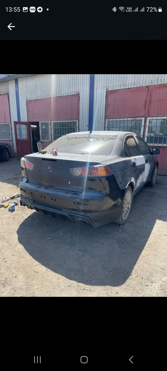 GT бампера на Mitsubishi Lancer 10 | Передний и задний |
