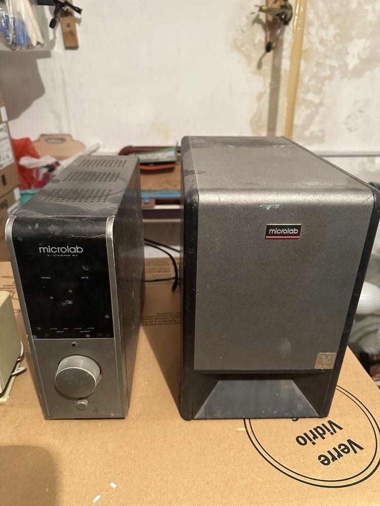 Колонка с усилителем Микролаб! Microlab