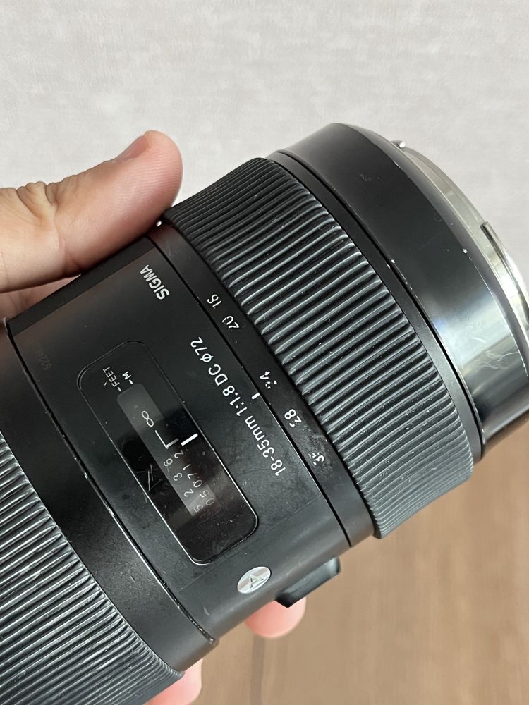 Sigma 18-35mm F 1.8
