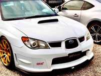 Бампер передний STI Subaru Impreza GDB Лиса