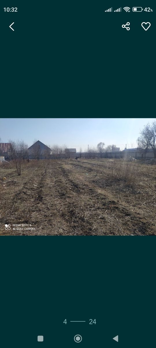 Продам участок под строительство дома
