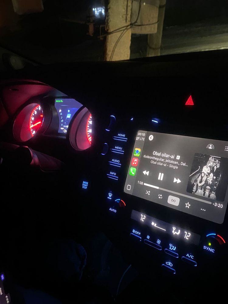Прошивка Carplay на камри 70