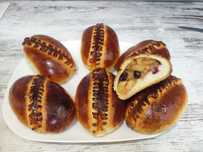Выпечка домашняя, сдобная (со слив маслом) из натур.продуктов
