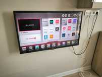 Смарт телевизор LG 106 см smart tv WiFi YouTube