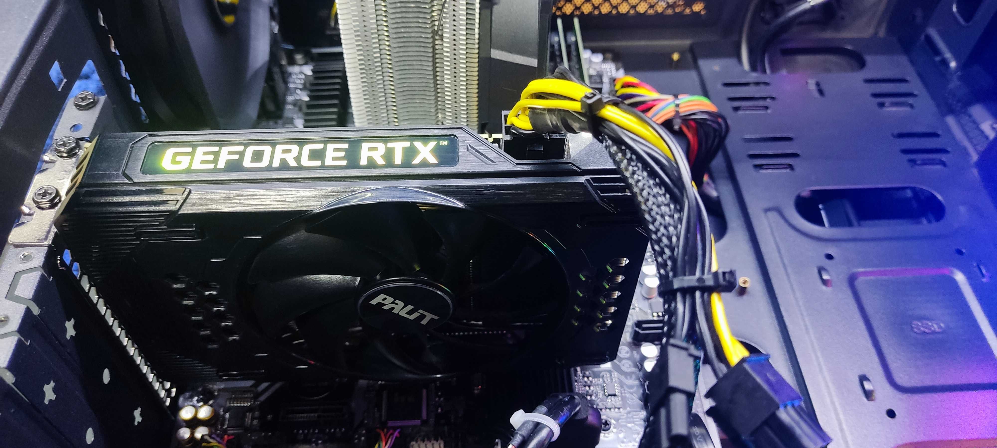 Игровой Ryzen 5 2600\RAM 16GB DDR4\RTX3060 8GB\SSD 256GB\HDD 1TB